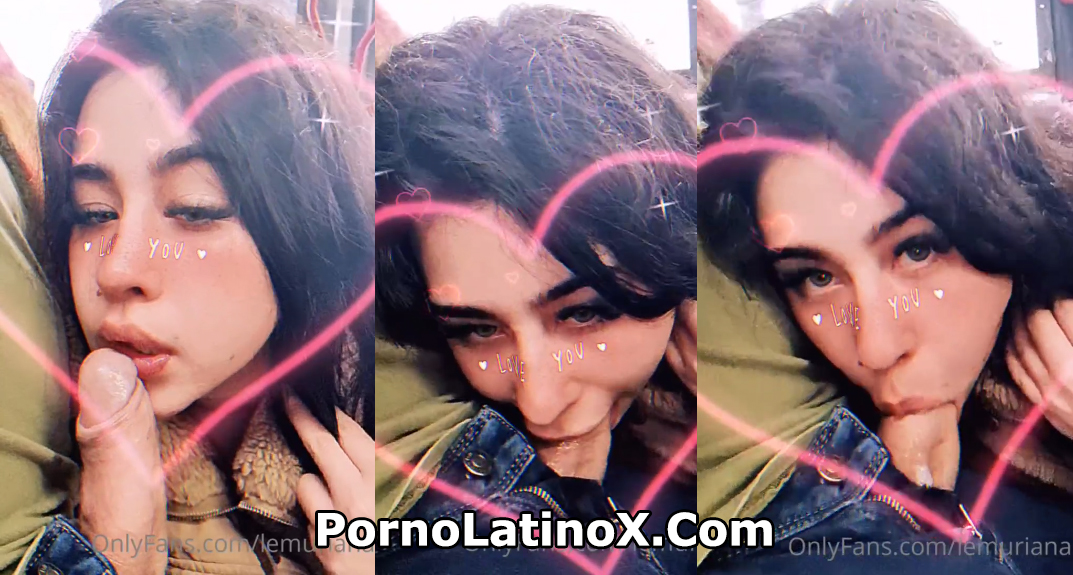 latina lemuriana le chupa el pene a su novio en un bus publico para onlyfans porno