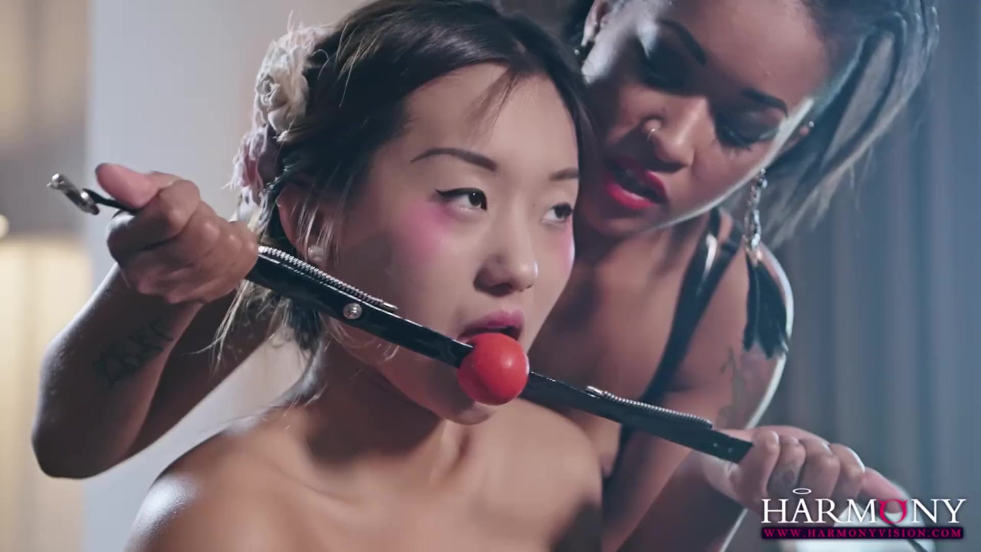 El maestro y el hijo de Ebony usaron a la asiática Alina Li como juguete sexual