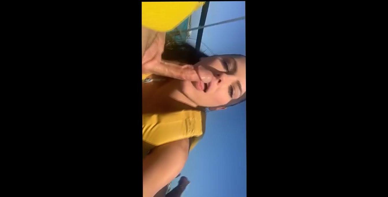 Snapchats exclusivos de Adriana Chechik de vacaciones – Porno Amateur