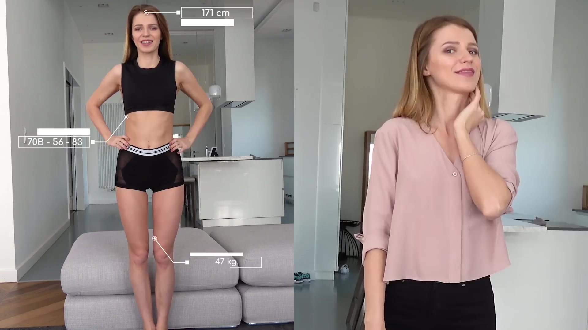 Una chica de 18 en forma con un culo burbujeante se luce desnuda y lista para profundizar