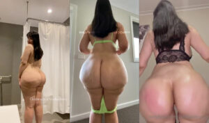 Ameliasocurvy sacudiendo su gran culo