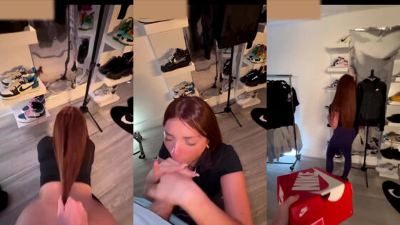 La empleada de la tienda Katiana Kay es follada por un cliente