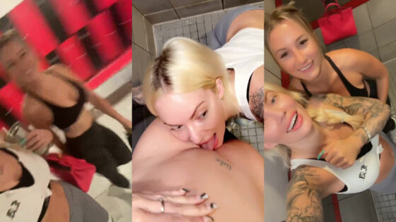 La rápida sesión lésbica de Viking Barbie y Emily Knight