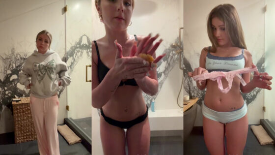 Piper Rockelle sacude su trasero en la ducha