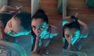 TrixSexyy obtiene su boca follada mientras está atada