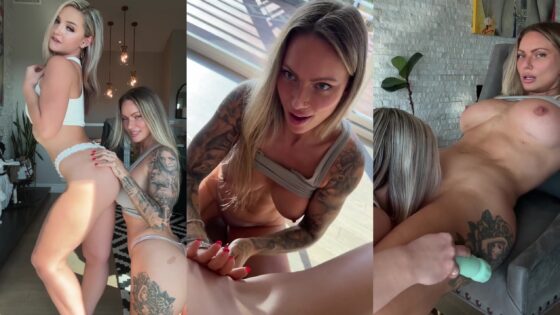 BaristaErica y Barbie vikinga se relajan con sus coños