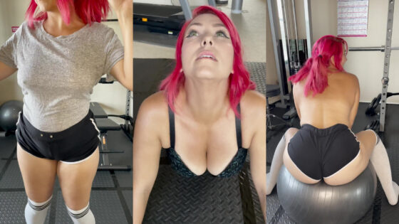 El estiramiento y el entrenamiento sexy de Yuuie