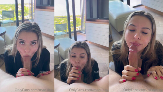 Madiiitay da placer a la polla de su novio