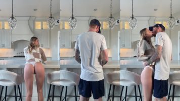 Emma Hix Gets Fucked By Her Boyfriend In The Kitchen