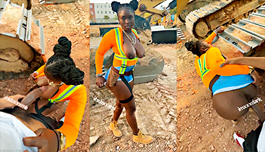 Encuentro apasionado con heavy equipment supervisor teniendo sex con su best worker en una