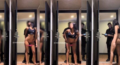 CloseDakarly Latina tiene sexo con recepcionista de hotel para OnlyFans Latino