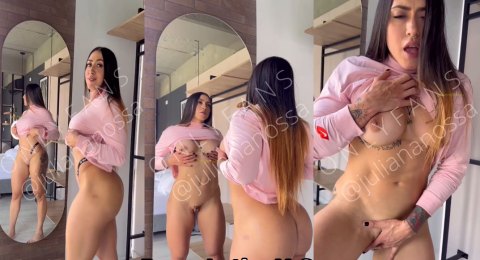 JulianaNossa Latina se desnuda y se toca para OnlyFans Latino