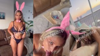 DanielaRuiz – DanielaOficial18 Chilena de coneja realiza mamada para OnlyFans Latino