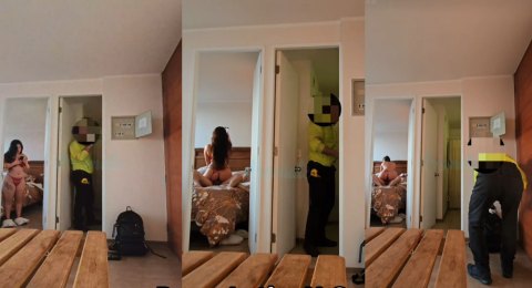 Lemuriana Latina tiene sexo mientras desconocido la observa para OnlyFans Latino