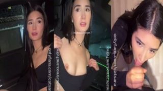Catsara latina mamada a conductor de Uber para onlyfans latino