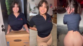 salomelons trabajadora de fedex tiene sexo con cliente para onlyfans porno