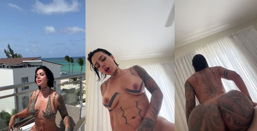 DelettraaOficial Latina tiene sexo y se le corren en el culo para OnlyFans Latino