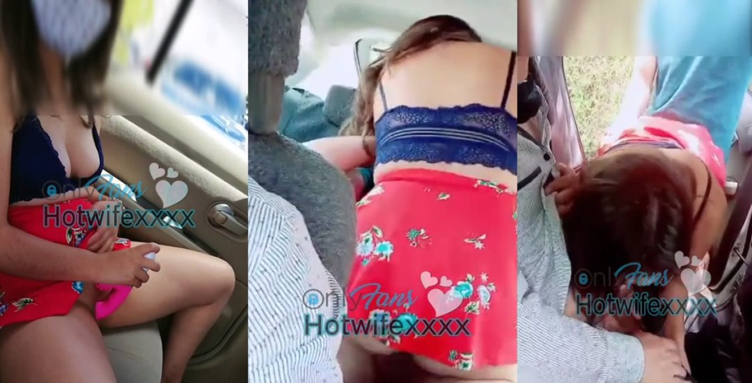 Hotwifexxxx Latina realiza trio en automóvil para OnlyFans Latino gratis