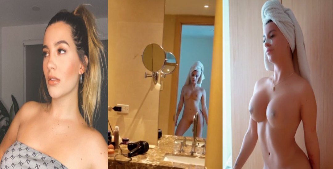 ValenG222 Latina posando desnuda después de tomar una ducha para OnlyFans Latino